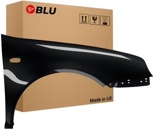 BLU Kotflügel Passend für Volkswagen Golf IV 4 LC9Z Rechts Schwarz | 1997-2006 | Vorderseite Vorne | Lackiert | Einbaufertig