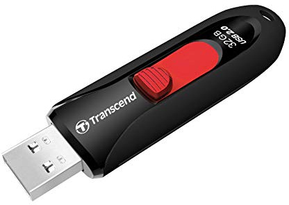 Transcend JetFlash 590 32GB Flash Drive with USB2.0 connector - Black