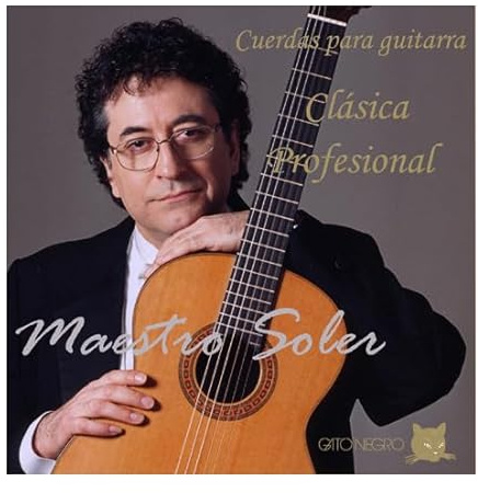 Juego de cuerdas Gato Negro Maestro Soler para guitarra concierto