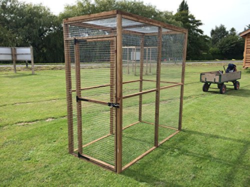 4Fil Animal Enclsure 6ft x 3ft Outdoor Garden Run Chicken Bird Rabbit Pet Aviary