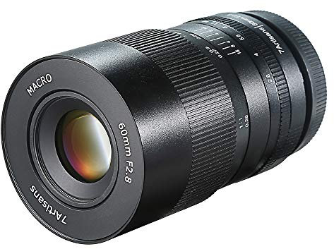 7artisans 60mm F2.8 Lente Macro APS-C Lente Fija Manual para Canon M1 M2 M3 M5 M6 M10 M10 EOS-M Montura Negra