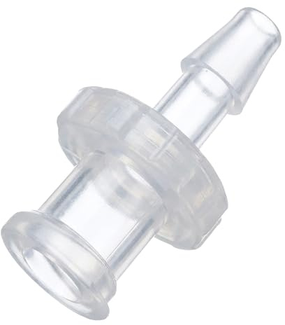 BleedZone - Female Luer Lock Adapter - 1/8 Hose Barb Fitting PP Polypropylene Hose, 10x Syringe Adapter for Laboratory Equipment, Hose Connector