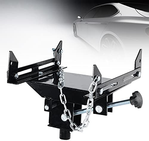 Getriebeheber Adapter, Auto Verstellbarer Getriebeheber Wagenheber Einstellbarer Winkel Boden Jack Getriebe, für Getriebebuchse umzuwandeln 0,5 T Kapazität