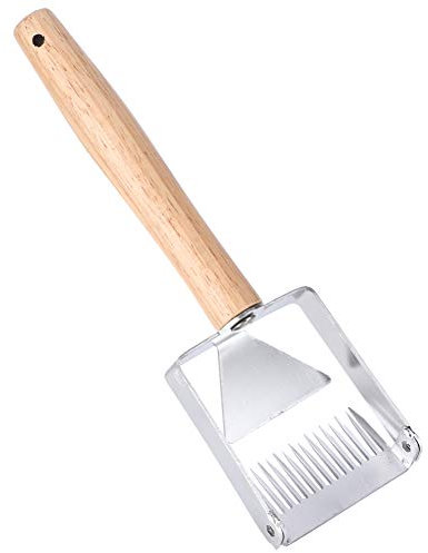 Boxwizard Entdeckelungsgabel Bienenzuchtwerkzeug Honigschaber Multifunktions-Bienenstock Entdeckelungsgabel Honigschaufel Bienenzuchtmesserwerkzeug