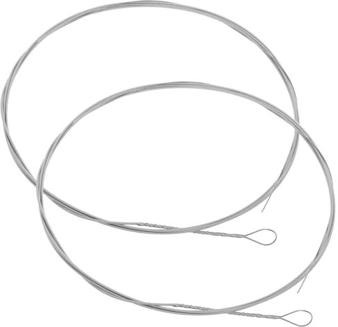 OFFSCH 2stücke Stahlsaiten Für Hackbrett Ersatz-instrumentensaiten Saiten Für Instrumente Zubehör Für Hackbrett