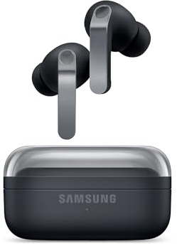 Samsung Galaxy Buds4 Pro Black, Altoparlante a 2 Vie, Doppio Amplificatore, Chiamate Cristalline, Audio 360°, ANC Migliorata, Controllo Adattivo Rumore, Galaxy AI con Comandi Vocali [ver. italiana]