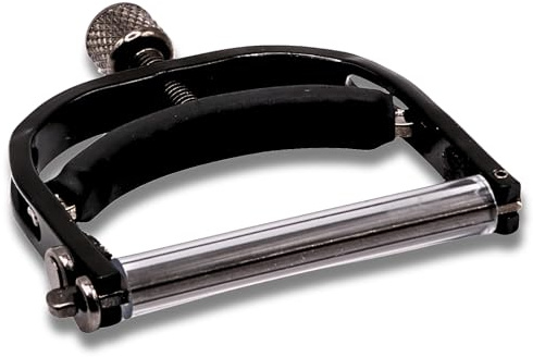 Paige™ »Original Capo P-BEW« Capodastre pour Banjo 5-Cordes et Mandoline - Large - Finition: Ebène