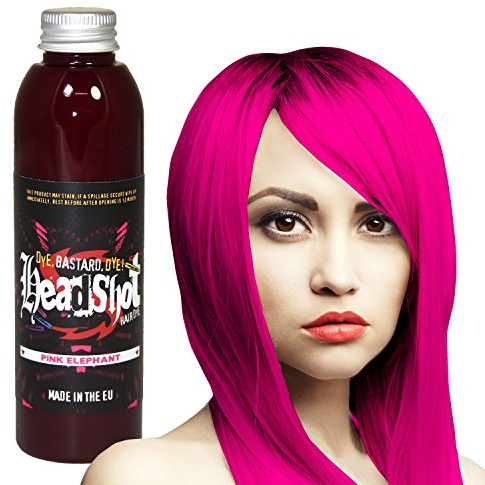 Pinke Haarfarbe Headshot Pink Elephant, Semi-permanente Haartönung 150 ml