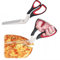 27cm Coupe-pizza,Coupe Pizza,Couteau à pizza,Ciseaux à pizza,Couteau à pizza en acier inoxydable,Découpe Pizza Cutter en Acier Inoxydable,Peut être utilisé pour couper des pizzas et des barbecues