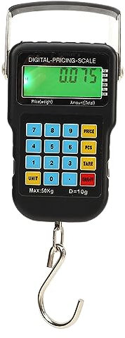 aqxreight Digitale Gepäckwaage – Hochpräzise, leichte Fischwaage für Gepäck – Tragbare Kofferwaage