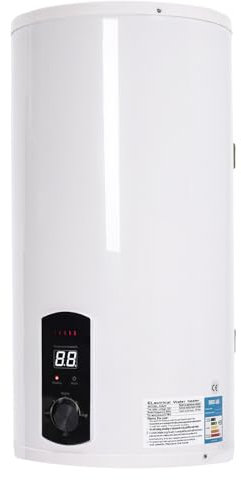 Calentador de agua eléctrico de 50 litros – Calentador de agua instantáneo eficiente para baños, peluquerías, hoteles, salones de belleza, bares y escuelas