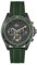 Lacoste Chronograph Quarz Uhr für Herren Kollektion MAINSAIL mit Grünes Silikonarmband - 2011363