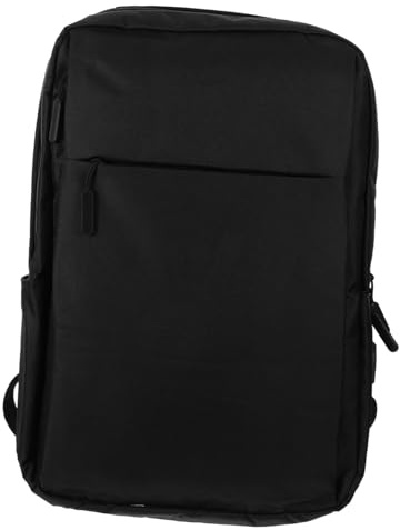 WATIIFUFU Zaino Portatile per Laptop Oxford Nero Leggero con Eccellente Protezione, per Viaggi e Uso Outdoor, Adatto a Business People e Viaggiatori