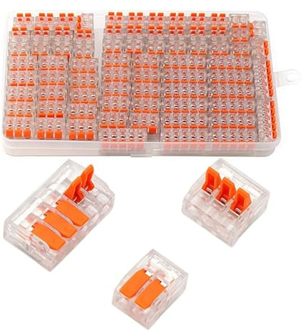 10–75 stycken orange universella snabbkopplingar elektriska utrustningskontakter, kabelkontakter, 250 V/32 A (10 st – 413-Bag)