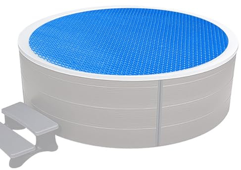 Copertura solare per piscina, coperta termica isolante rotonda, copertura piscina 12x12 piedi per comunità e resort, giardino all'aperto, hotel, appartamento, patio, area giochi estiva e campeggio