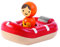 PLAN TOYS Coast Guard Boat Bath Toy