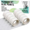 1000 Balloon Glue Point Dots Double Sided Sticky Dots for DIY Craft and Party Decorations (10 Rolls)