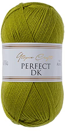 Utopia Crafts DK Double Knitting Yarn 100g (Olive Oil)