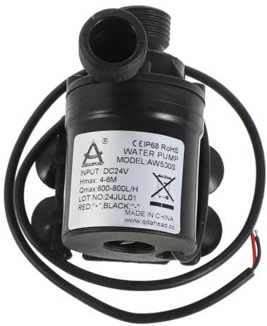 Angoily Booster Submersible Pump Thread Water Suction Pump High Efficiency Drainage for Fountain Aquarium