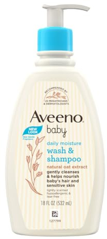 Aveeno Baby Wash & Shampoo 18 oz.