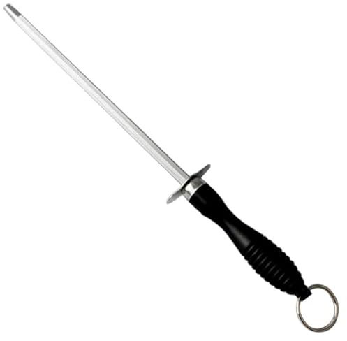 PARENCE.- Afilador de Cuchillos de Cocina/Mango Ergonómico con Gancho - 18cm