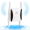 GARMEE WiFi Extender Booster | WiFi Range Extender | Internet Booster Covers Up to 3000 Sq.ft and 45 Devices, Long Range Amplifier with Ethernet Port, 1-Key Setup, Access Point, Alexa Compatible