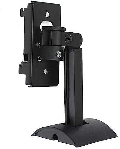 Pidynx Wall Mount Brackets for Bose Companion 5/C5 Computer Speaker – Heavy-Duty, Cable-Concealing Design with 360° Rotation, Matte Graphite Gray Finish (Black)