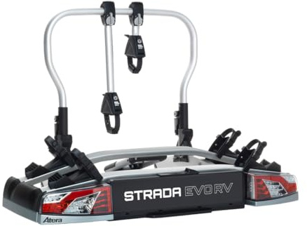Atera Strada EVO RV 2 - Anhängerkupplungs-Fahrradträger für 2 Fahrräder für Wohnmobile (022 707)