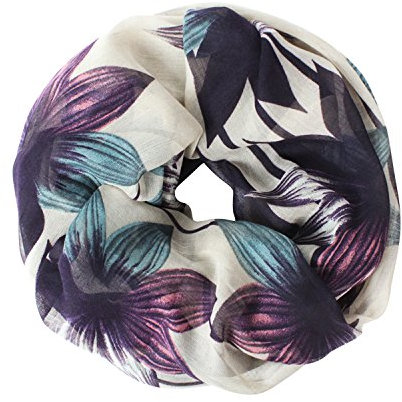 Glamexx24 Bufanda de Tubo para Mujer, Moda Infinity con Estampados Gráficos Talla única