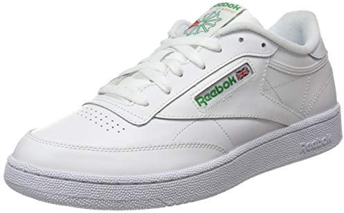 Reebok Classics Herren Club C 85 Fitnessschuhe, Wei Int White Green, 35 EU