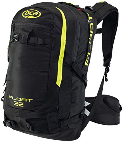BCA FLOAT 32, Unisex touring backpack, black - radioaktive lime, 1SIZ (Volumen: ca.32l) -