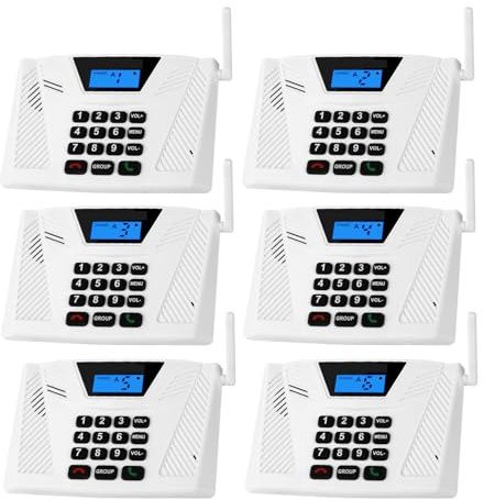 SANZUCO Intercoms Kabellose Gegensprechanlage für Zuhause, Freisprecheinrichtung, 2024, verbesserte Gegensprechanlage, 1,6 m mit automatischer Antwort, 9-K-Vollduplex-Heim-Gegensprechanlage