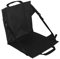 TOYANDONA Klappkissen Klappstuhl Klappstühle Drinnen Im Freien Gartenstuhl Falten Gepolstert Rasen Tragbarer Outdoor-Stuhl Sitz Klappbare Outdoor-stühle Black Oxford-Stoff