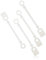 Efalock Professional Rundgummi Silikon lang, 1er Pack, (1x 50 Stück)