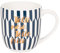 DRAEGER PARIS 1886 - Mug en Céramique Bleu et Blanc Telle Mère, Telle Fille - Cadeau Original Maman et Enfant - Design Chic Message Doré - Coffret Cadeau Élégant - 320ml - Lavable au Lave-Vaisselle