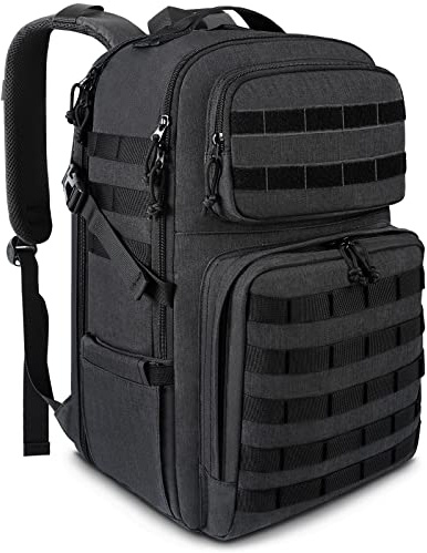 MATEIN 17 Inch Laptop Backpack, Large Military Tactical Backpack for Men TSA Approved, Water Resistant Computer Bag Work Day Pack, Travel Laptop Carry on for Camping Hiking