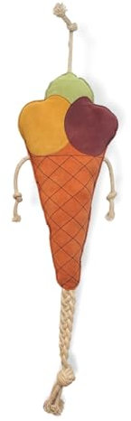 Pferdespielzeug für Pferde als Beschäftigung Box, Paddock, Weide Spielzeug für Pferde gegen Langeweile robust Wildleder (Eis)