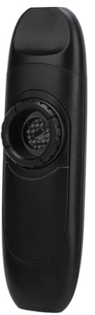 Generic Kazoo, Strumento per Flauto Kazoo in Plastica ABS Multifunzionale Facile da Suonare per Performance d'insieme (BLACK)