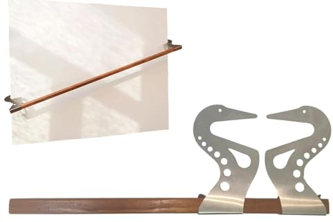 Puente De Soporte De Mano Para Artist | 2 Unidades Soporte De Muñeca Metálico Autoblocante | Barra De Apoyo Para Caballete Con Altura Y Ángulo Ajustables | Para Pintura, Dibujo, Arte En Miniatura