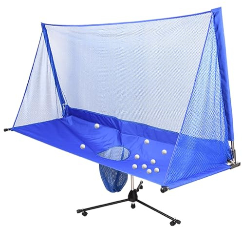 Teleskopiskt bordtennisnät, rörligt bordtennisnät, lämpligt för skolgym inomhus och utomhus (färg: A, storlek: 135 x 148 cm/53,1 x 58,3 tum)