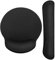 MoKo Mauspad mit Handauflage, Gelkissen Mousepad Ergonomisch Erhöht Memory Foam Handballenauflage Tastatur, Rutschfest PU Gummi Basis Schmerzlinderung für Zuhause, Schüler, Büro - Schwarz
