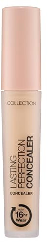 Collection Cosmetics Lasting Perfection Concealer, 16-Hour Wear, Long Lasting Concealer, 4ml, Buttermilk