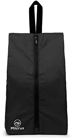 Miicrux Travel Shoe Bag, Odor Absorbing Bag, Water Resistant, Shoe Storage, Organizer Shoe Pouch with Zipper for Men and Women