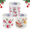 3 Rollen Weihnachts Toilettenpapier,Lustige Weihnachten Toilettenpapier,Toilettenpapier Weihnachten Duft,Lustige Neuheit Toilettenpapier,Lustige Weihnachten Toilettenpapier