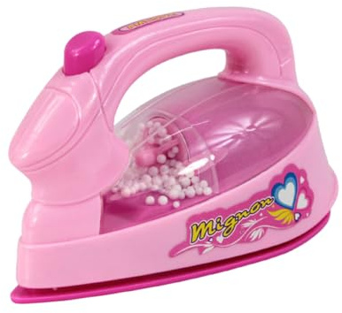 BESTonZON 1 Pz Mini Simulazione Giocattoli Ioni Giocattoli Per Bambini Ferro Da Stiro Elettrico Per Ragazze Gioco Di Finta Ferro Da Stiro Elettrico Casa Da Gioco Per Bambini Ferro Da Stiro