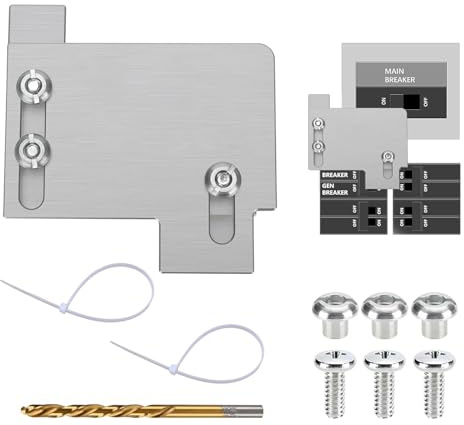 Generator Interlock Kit Suitable for Horizontal Main Cutler Hammer CH Series 150 or 200 amp Panels,TAN Breaker ONLY, Electrical Interlock Kit,1 1/2Spacing between Main and Branch Breaker(EAT-CH200A)