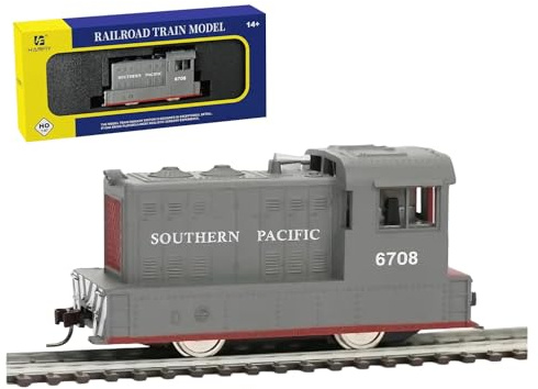 BrickBounty Ho Locomotive de Train à échelle, Locomotive à Moteur 1:87 Compatible avec Tous Les chemins de Fer Ho, Collection et Cadeau de Noël pour Les Amateurs de Train en Miniature (96050)