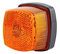 HELLA 2PS 003 057-051 Seitenmarkierungsleuchte - Begrenzungsleuchte - Anhänger - Wohnwagen - Halogen - 12/24V - Schraubanschluss/Anbau - Lichtscheibenfarbe: gelb - links/rechts - Menge: 1