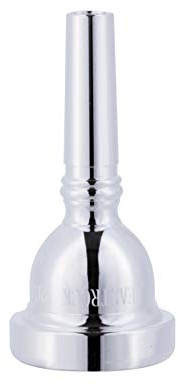 EASTROCK Trombone Mouthpiece,Silver Plated Trombone Mouthpiece Small Shank 6 1/2AL, Trombone Instrument Accessories Vacuum Packed