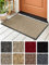 Prestige Schmutzfangmatte schön und haltbar, Premium Fußmatte innen & außen - Sauberlaufmatte für Eingangsbereich, Flur & Haustür - Taupe 60x80 cm
